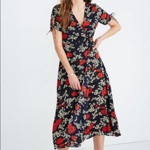 Madewell Midi Dress Hillside Daisies